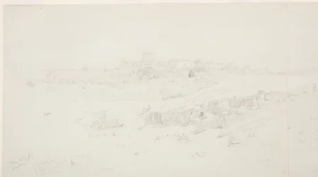 Temples at Morning, Baalbek, May 12, 1868